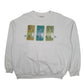 Mens White Lee Vintage 90s Seaworld Crewneck Jumper