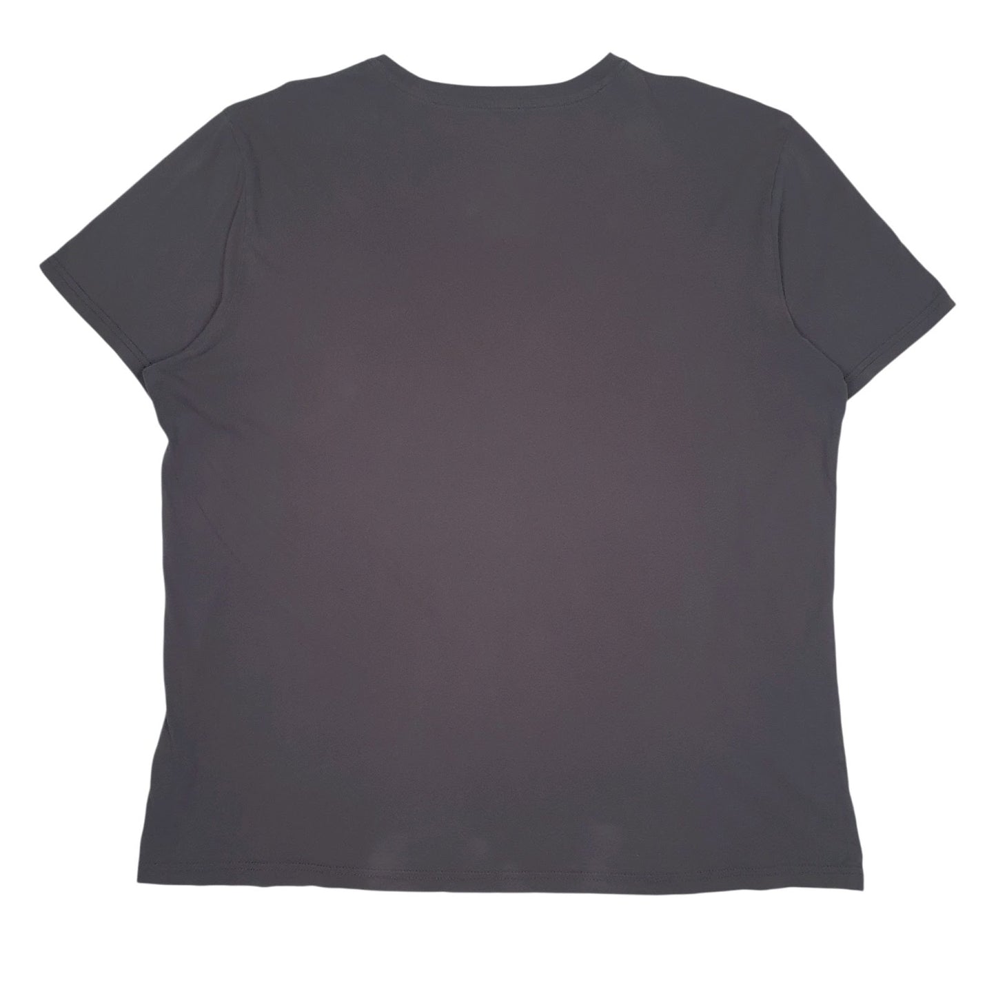 Mens Grey Napapijri Spellout  T Shirt