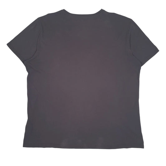 Mens Grey Napapijri Spellout  T Shirt