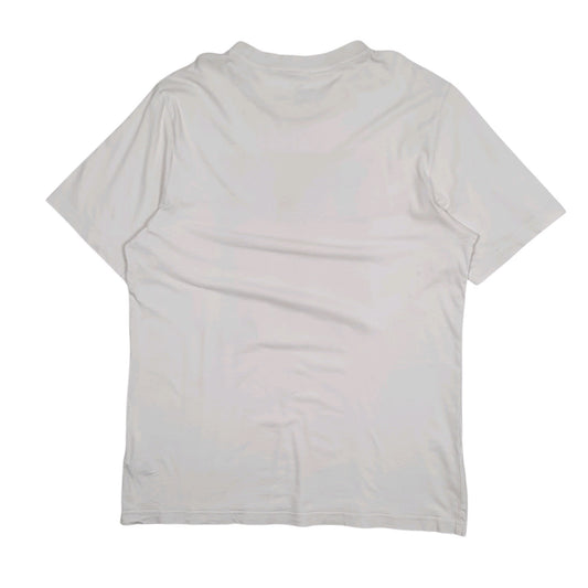 Mens White Puma   T Shirt