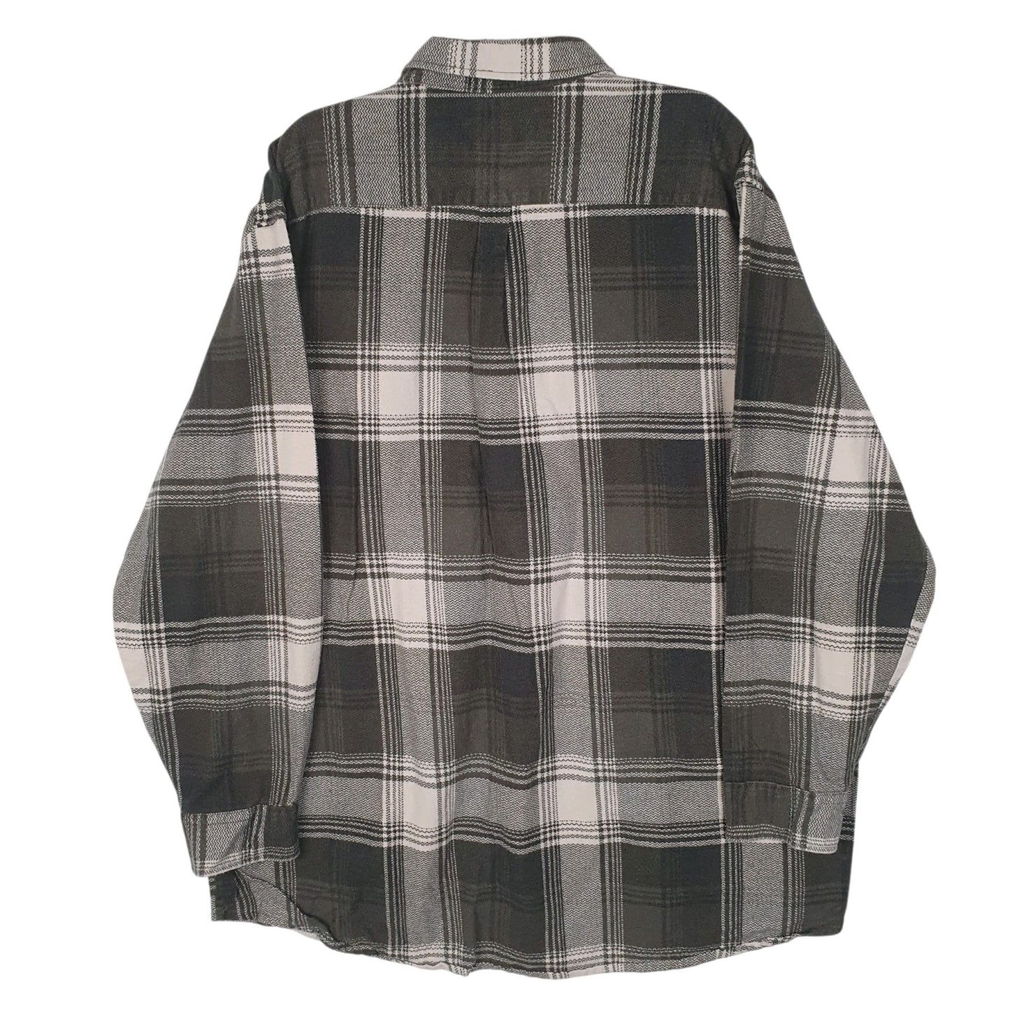 Mens Grey Fashion and Style Flannel  Shirt