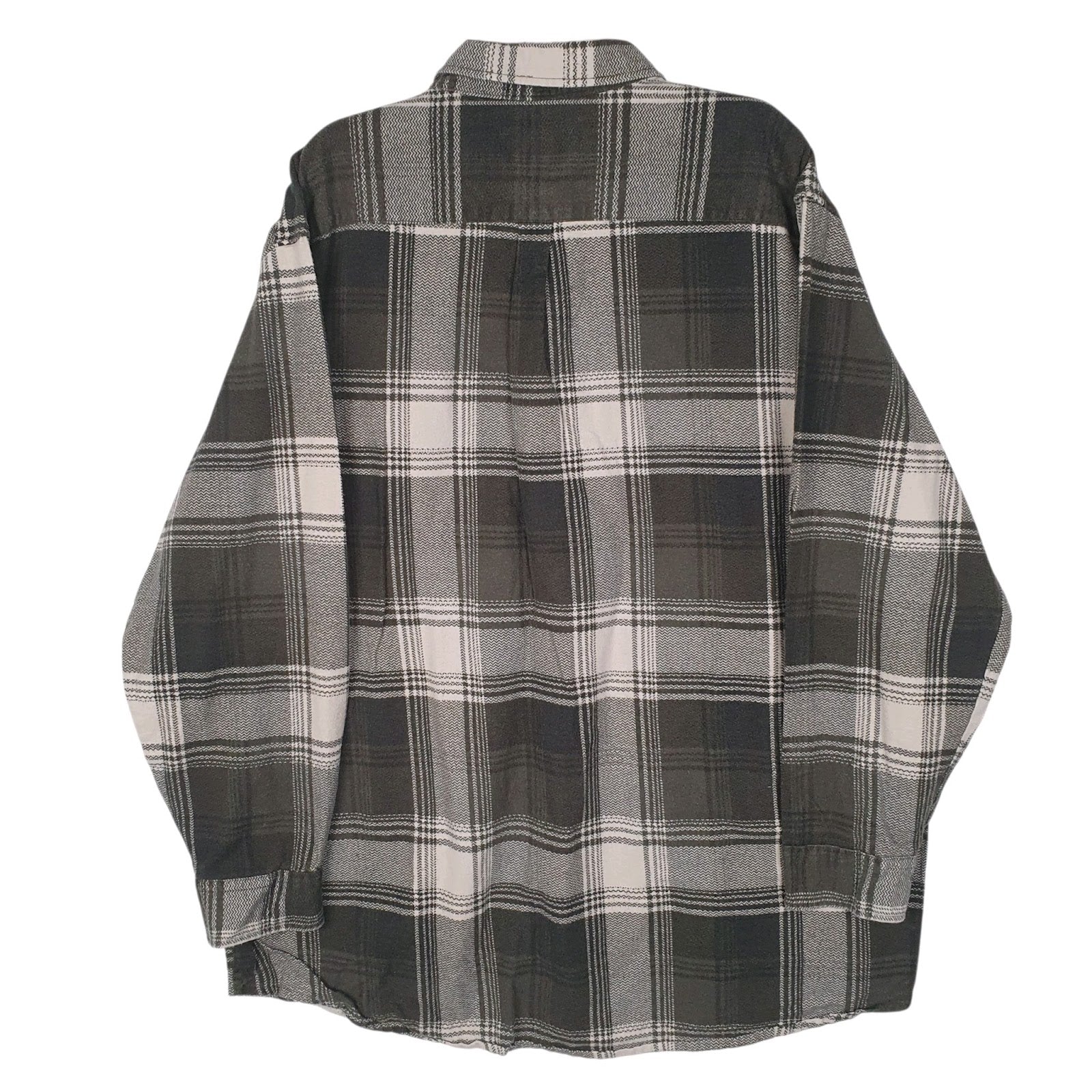 Mens Grey Fashion and Style Flannel  Shirt