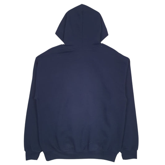 Mens Navy Neff Blue Devil Football Hoodie Jumper