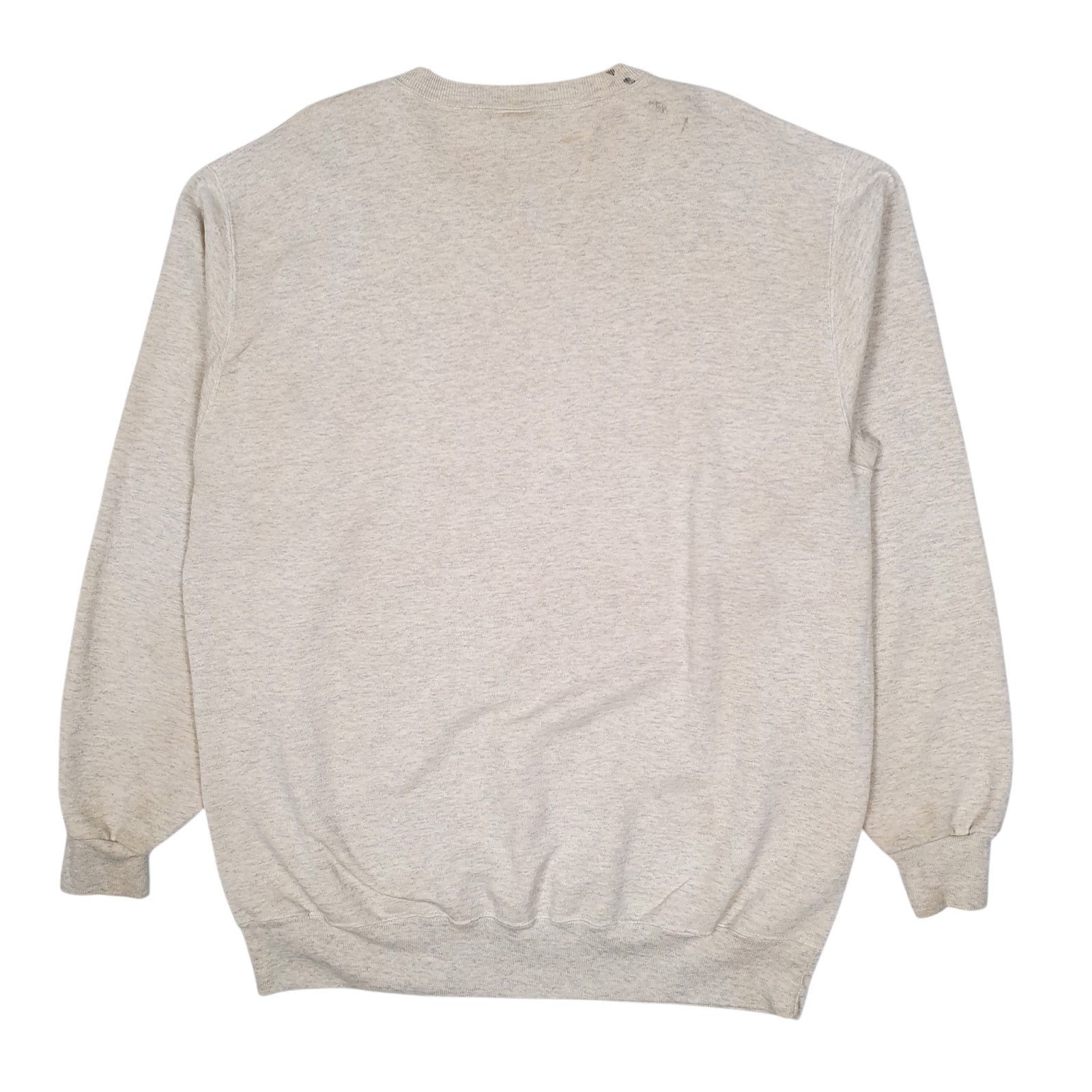 Mens Grey Champion Vintage 90s Made In USA Volleyball Crewneck Jumper