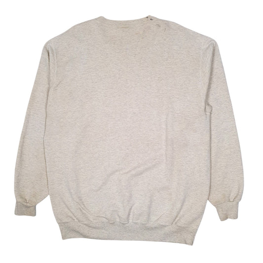 Mens Grey Champion Vintage 90s Made In USA Volleyball Crewneck Jumper