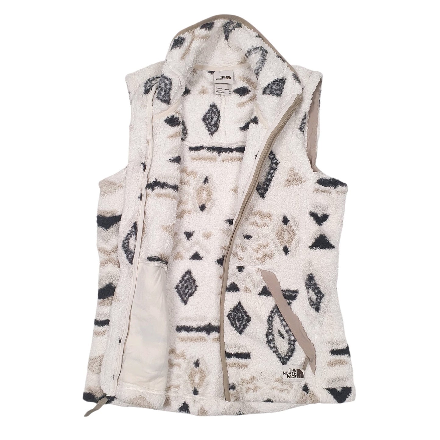 Womens White The North Face  Gilet Jumper