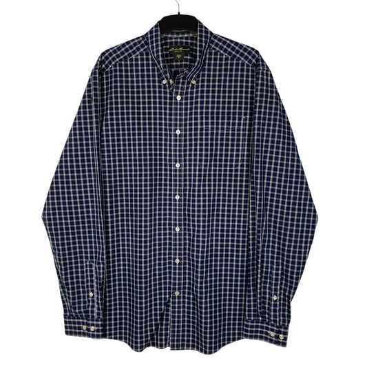 Mens Navy Eddie Bauer  Long Sleeve Shirt