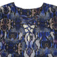 Womens Purple Julien Macdonald Snakeskin Blouse  T Shirt