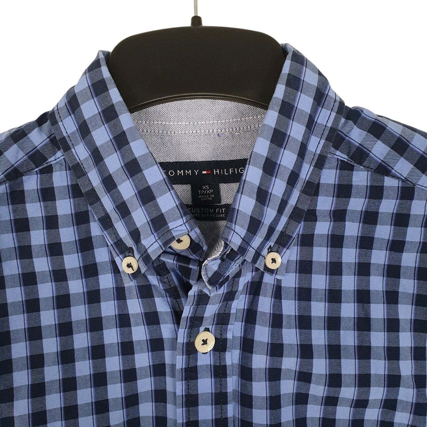 Mens Blue Tommy Hilfiger   Shirt