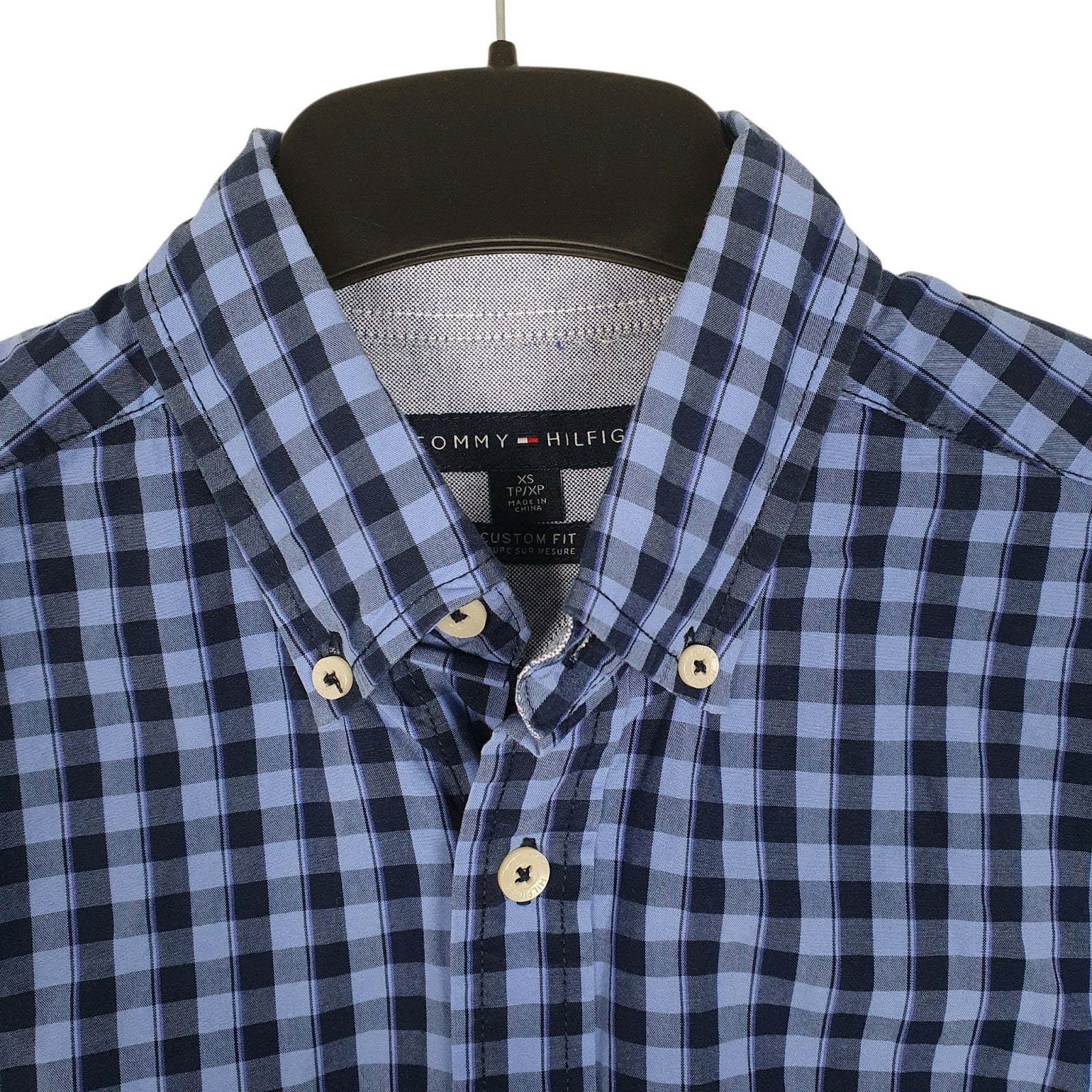 Mens Blue Tommy Hilfiger   Shirt