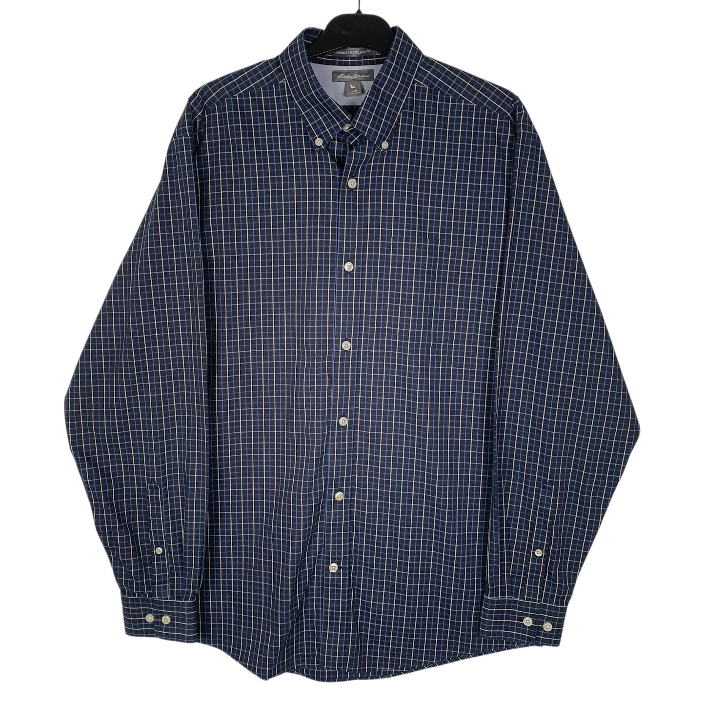 Mens Navy Eddie Bauer  Long Sleeve Shirt