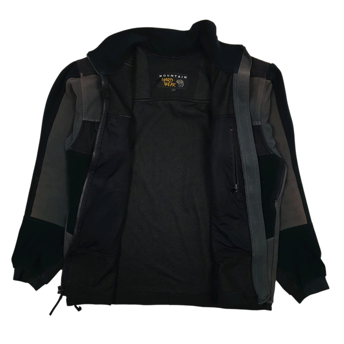 Mens Black Mountain Hard Wear Windbreaker  Coat