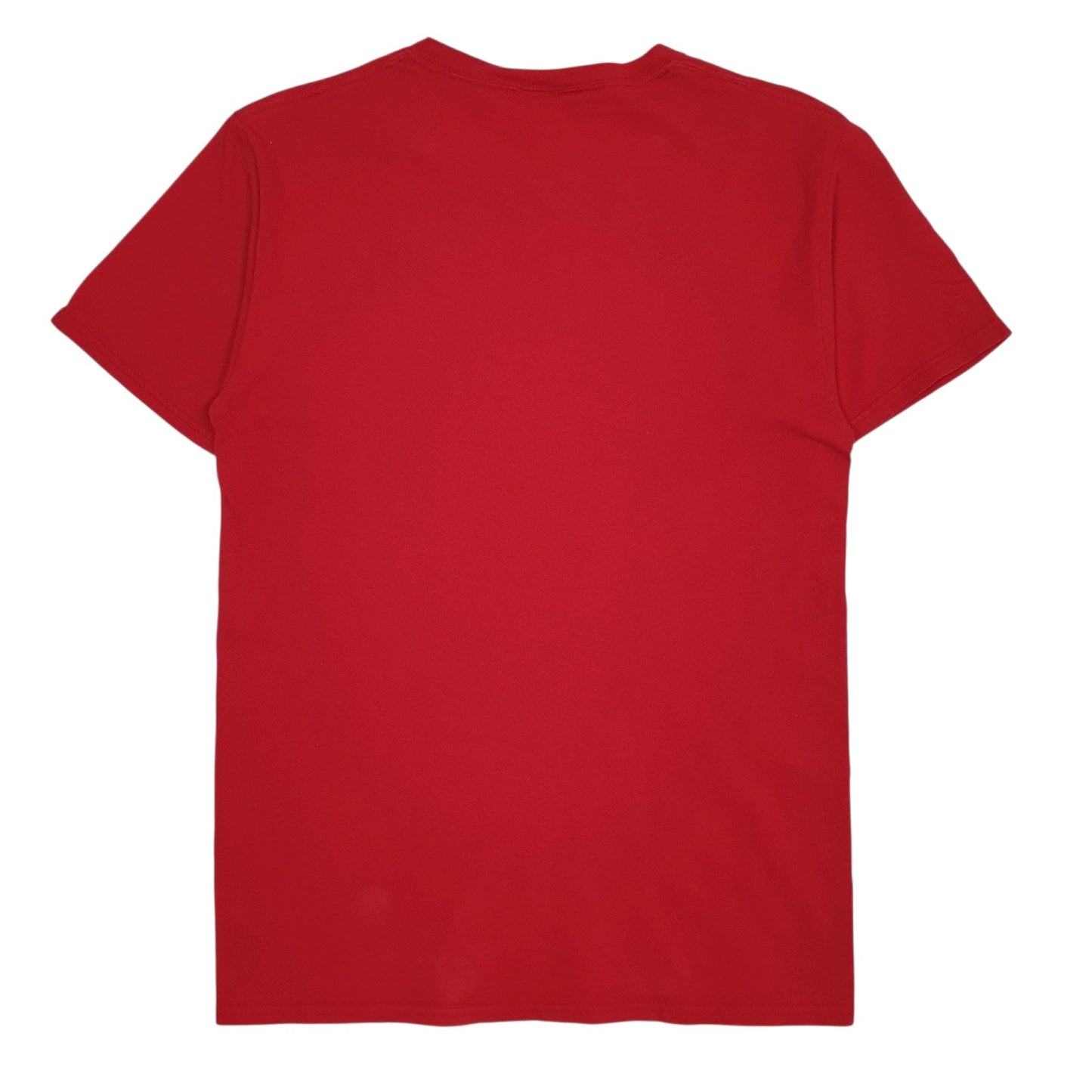 Mens Red Fruit Of The Loom Linn-Mar  T Shirt