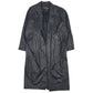 Mens Black Venezia Trench  Coat