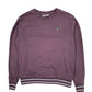 Womens Purple Fila  Crewneck Jumper