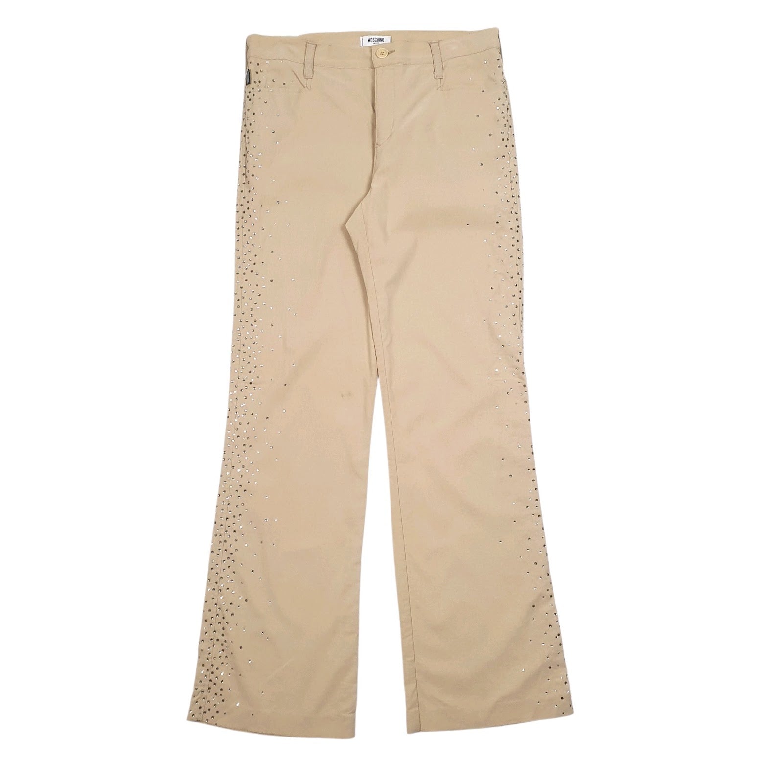 Womens Brown Moschino  Chino Trousers