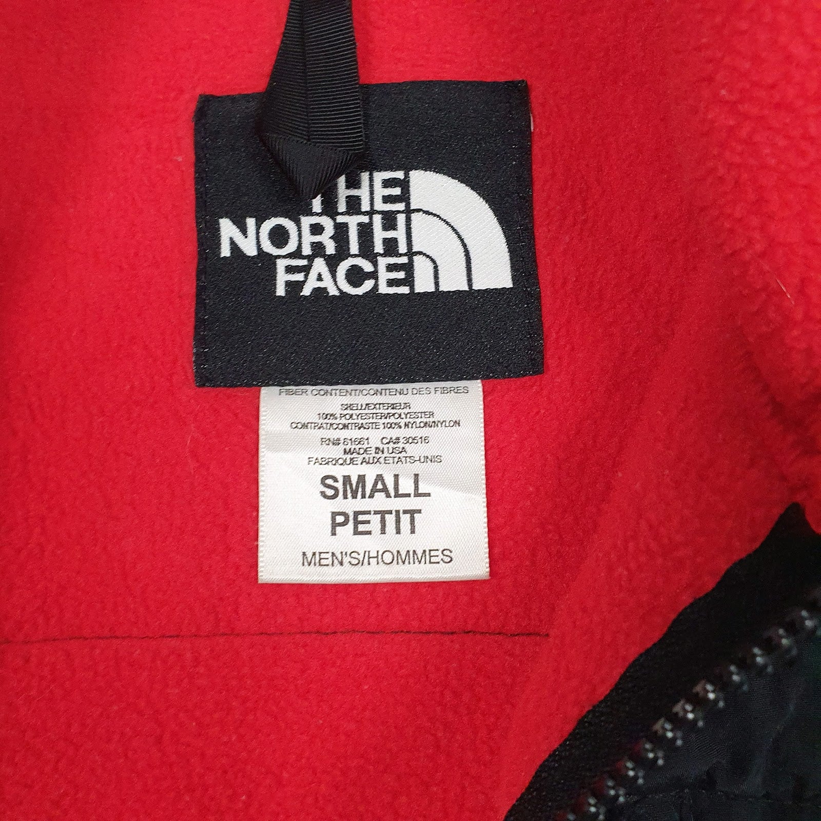 Mens Red The North Face  Gilet Jumper