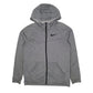 Mens Grey Nike Hoodie Tech Full Zip Jumper