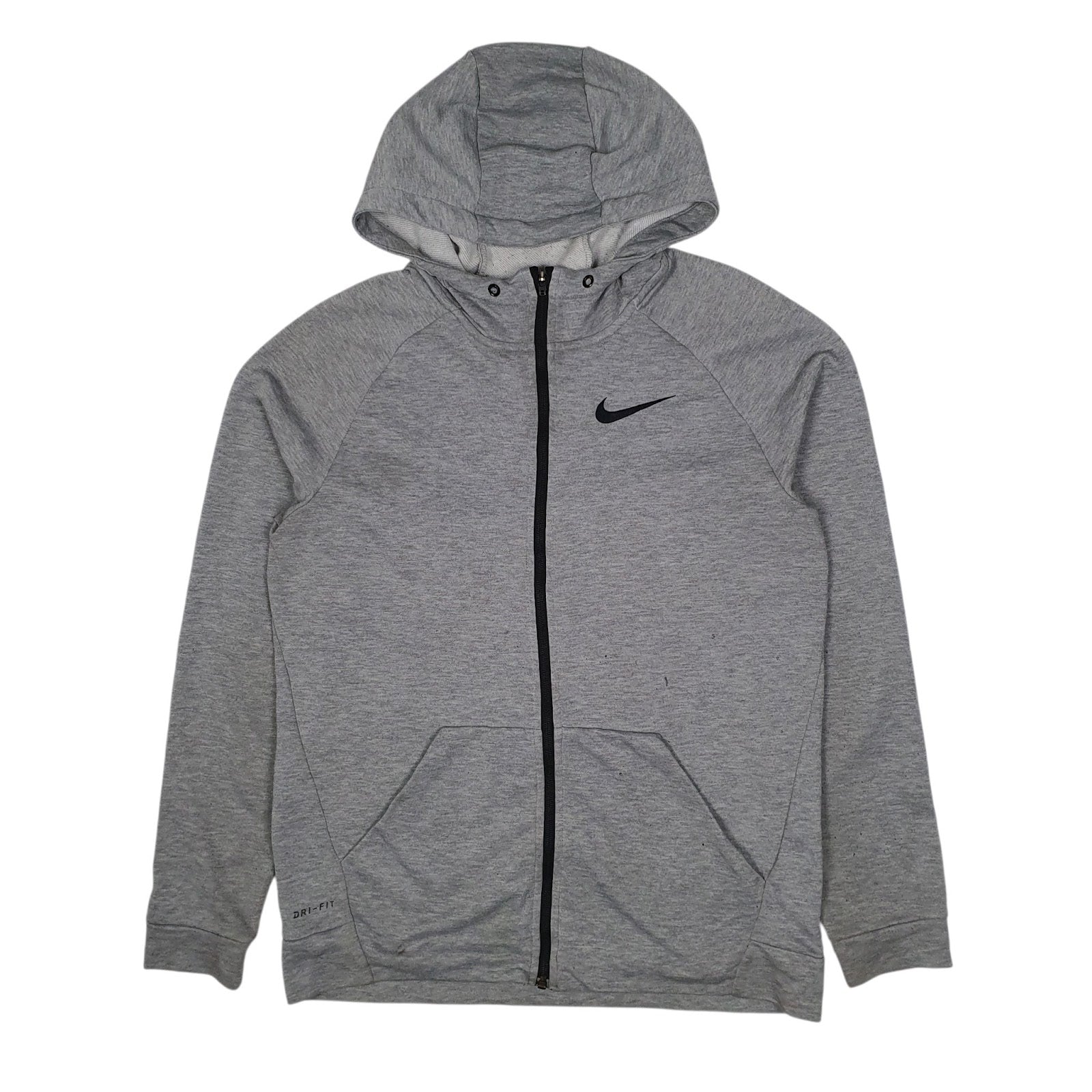 Mens Grey Nike Hoodie Tech Full Zip Jumper