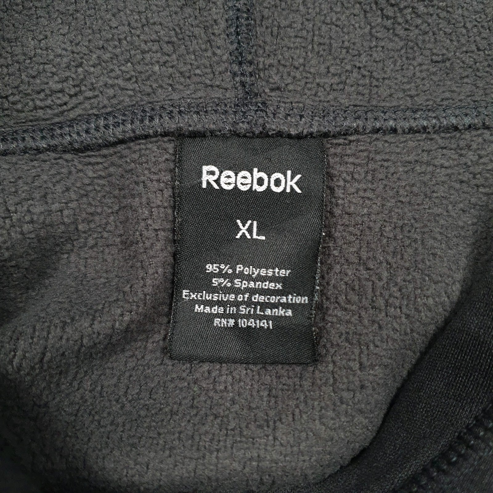 Womens Grey Reebok  Hoodie Jumper