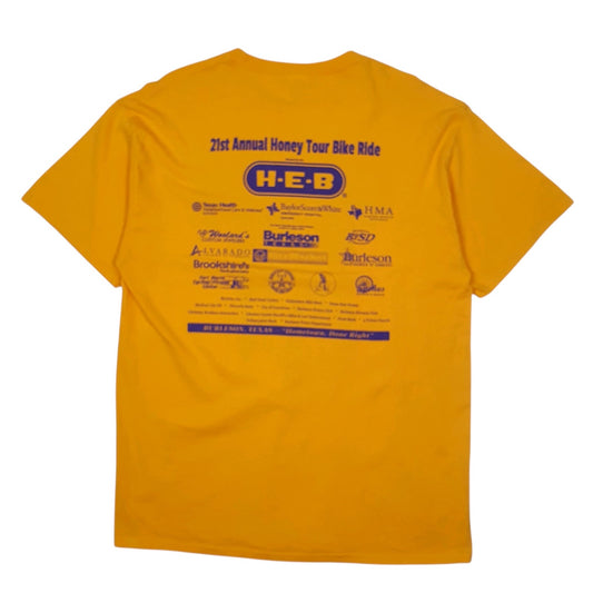Mens Orange Port & Company Texas  T Shirt
