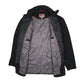 Mens Black Levis Duffle Formal  Coat