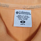 Mens Orange Columbia Sportswear Company Vintage  Polo Shirt