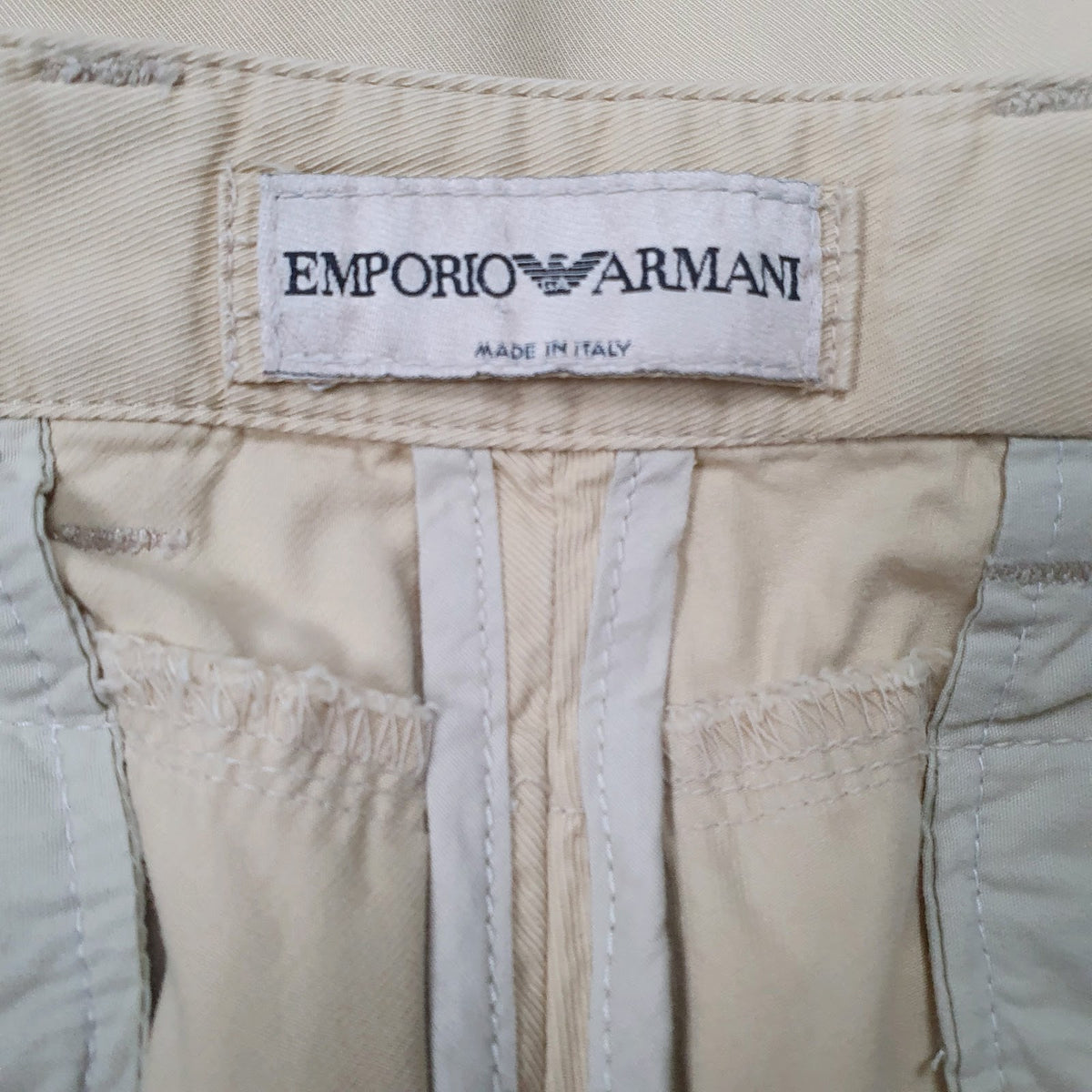 Womens Yellow Emporio Armani   Trousers