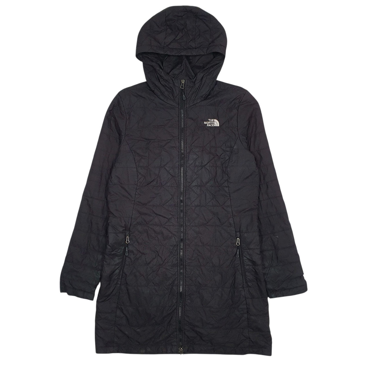 Womens Black The North Face Trench Longline Lightweight  Coat