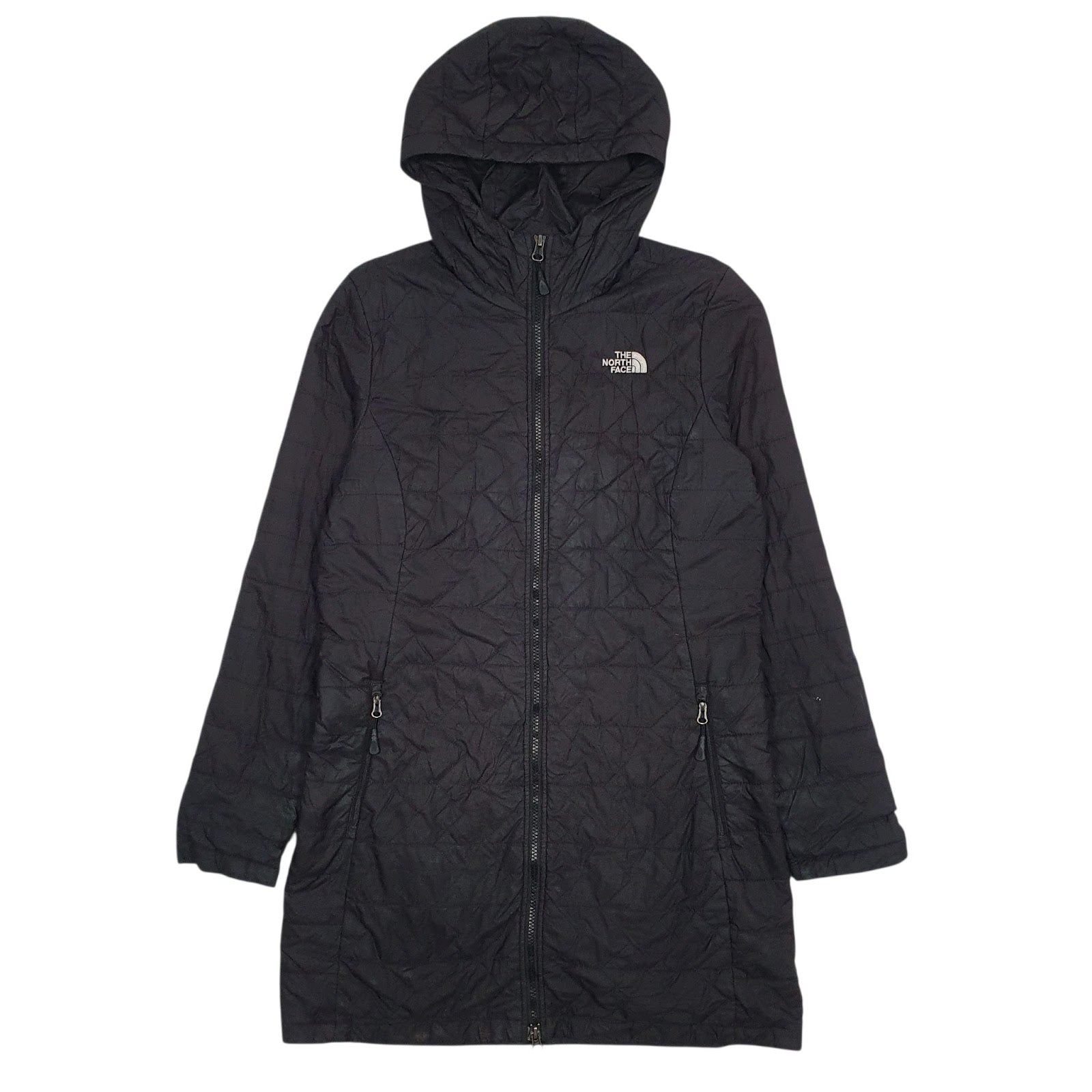 Womens Black The North Face Trench Longline Lightweight  Coat