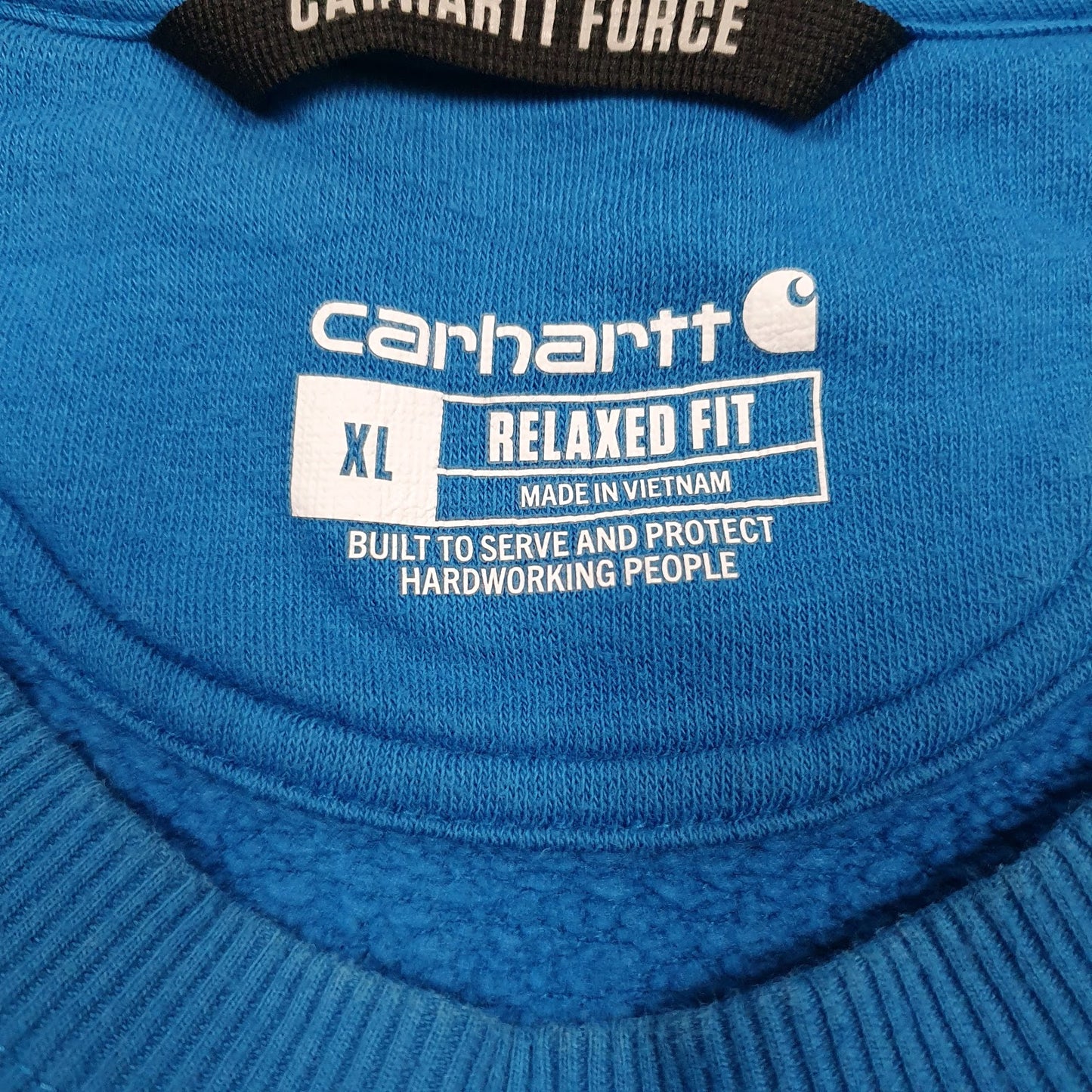 Mens Blue Carhartt  Crewneck Jumper