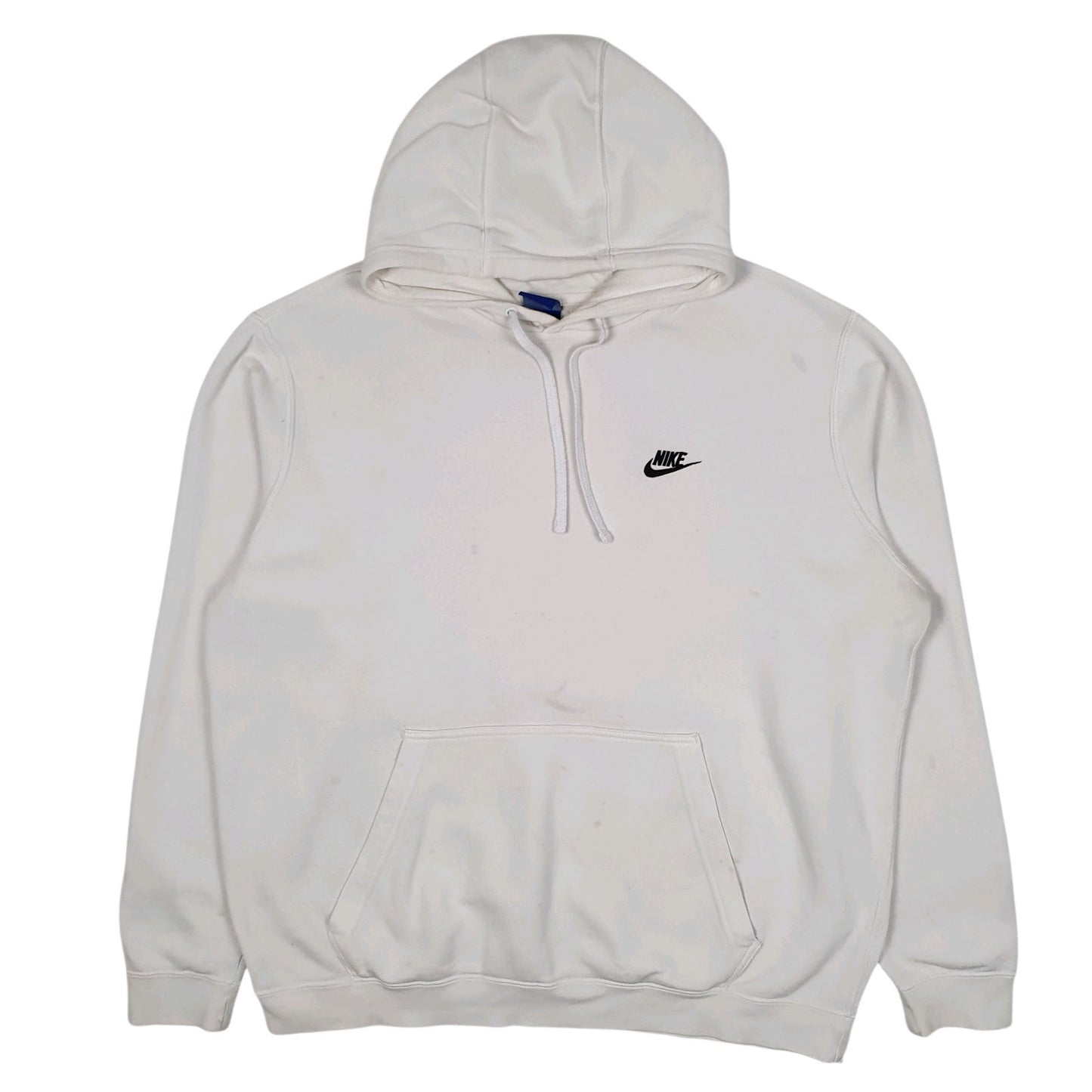 Mens White Nike  Hoodie Jumper