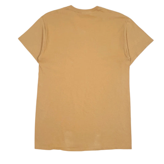 Mens Yellow Gildan   T Shirt