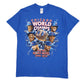 Mens Blue Gildan MLB Chicago World Series Short Sleeve T Shirt