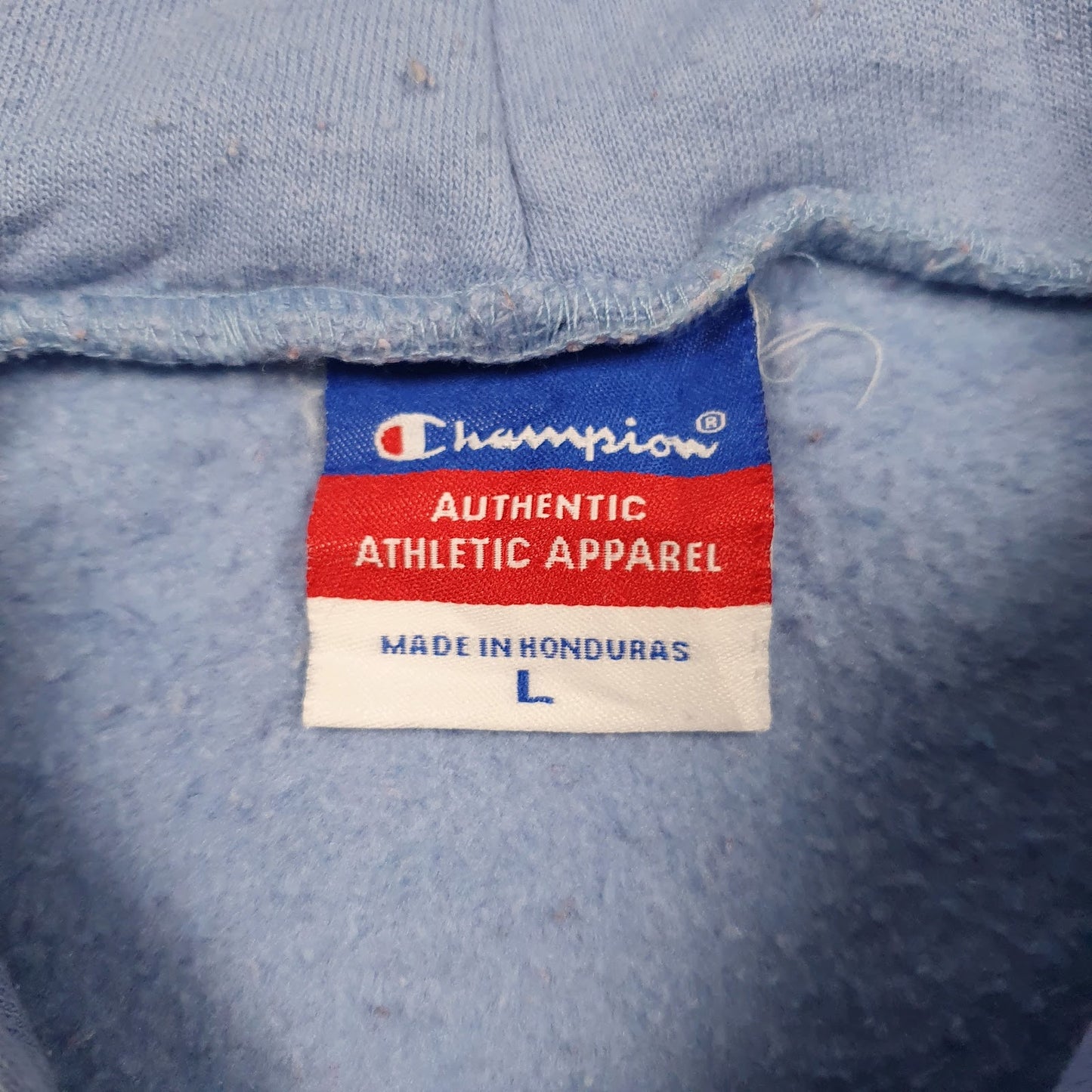 Mens Blue Champion Carolina Tar Heels Hoodie Jumper