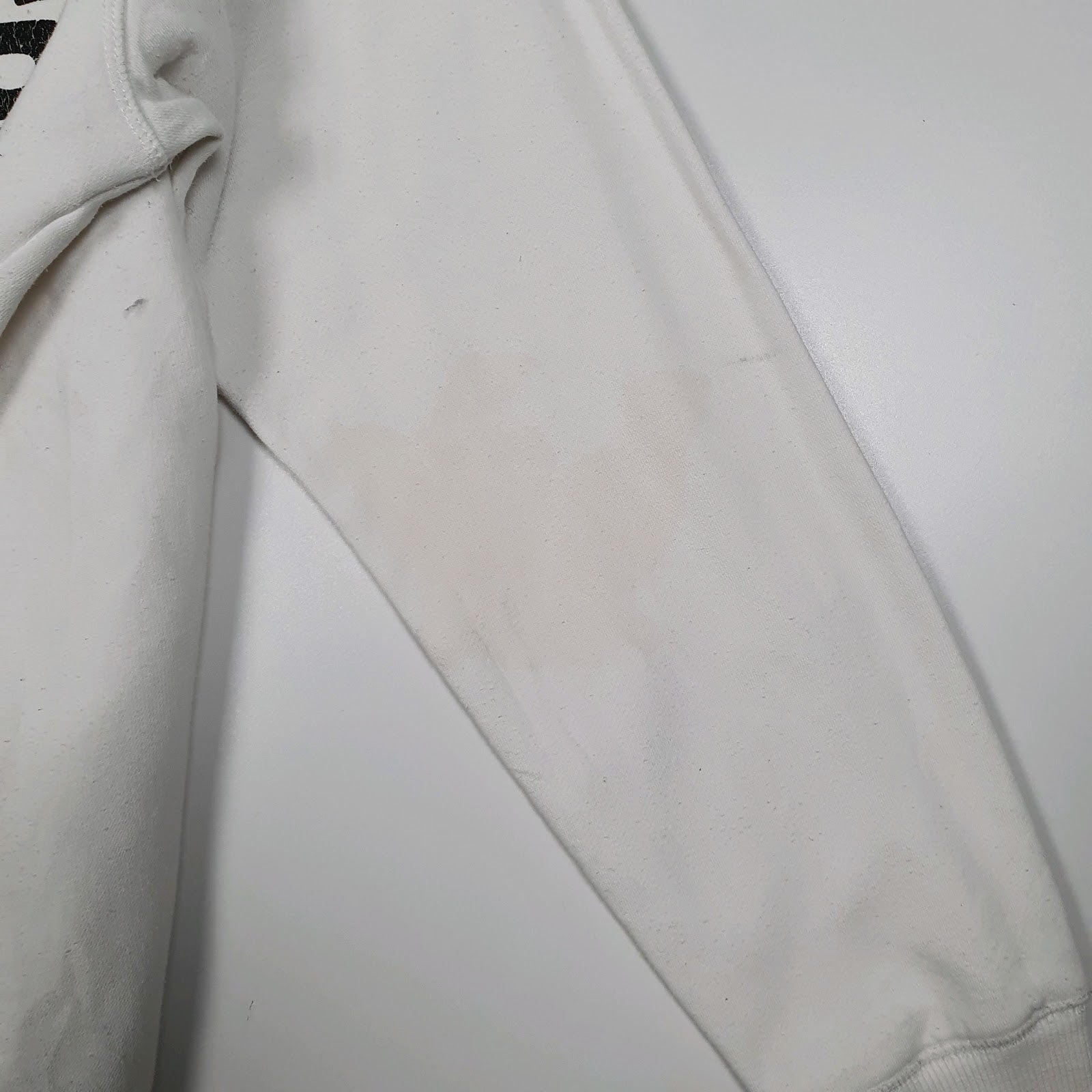 Mens White Levis  Hoodie Jumper