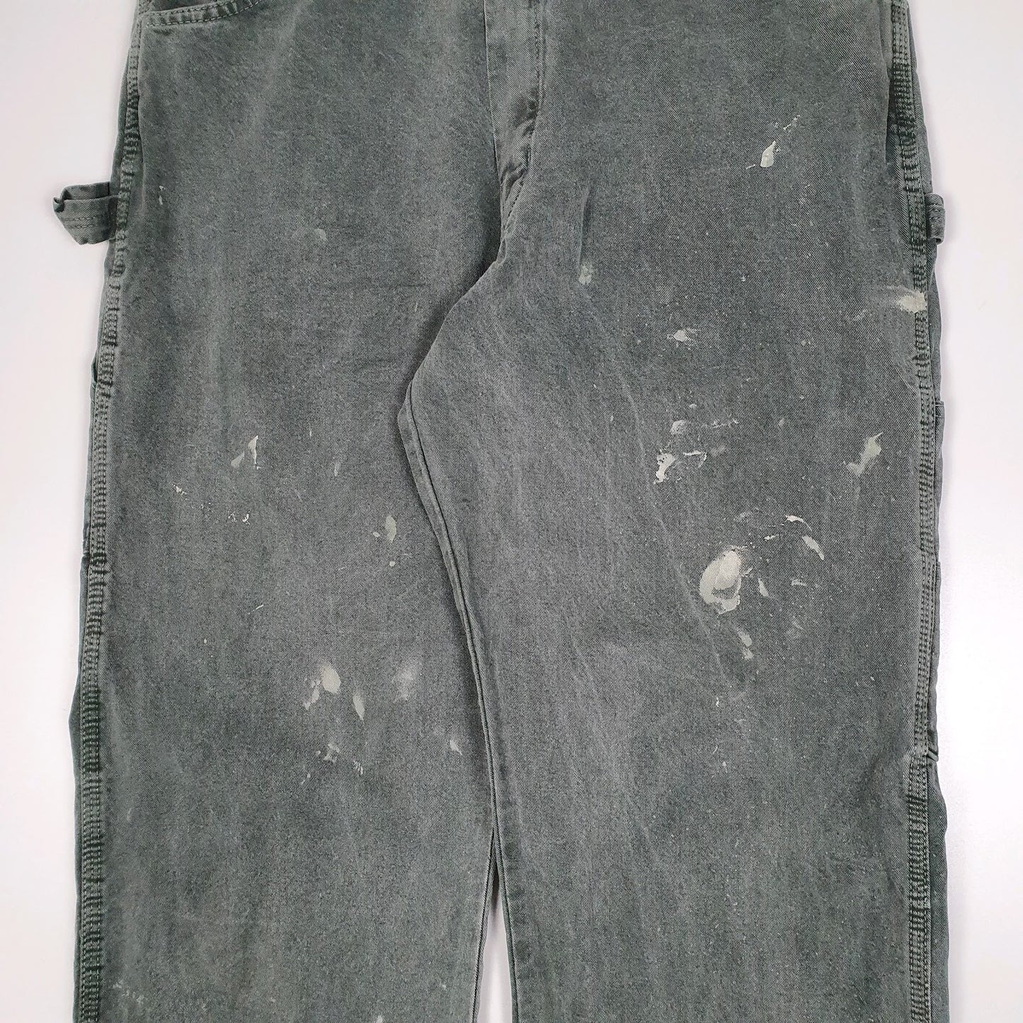Mens Green Dickies   Trousers