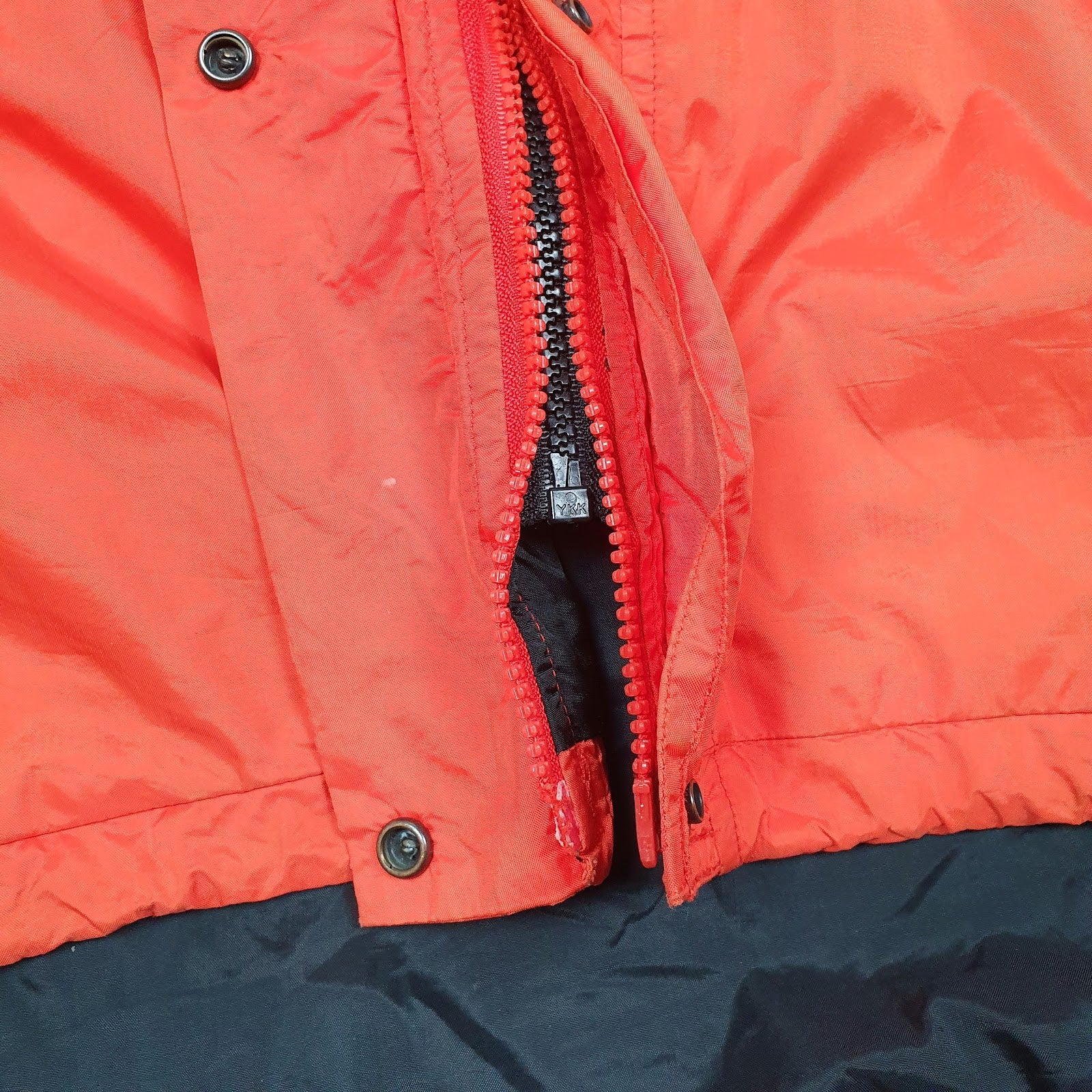 Womens Orange The North Face Goretex Hoodie Coat