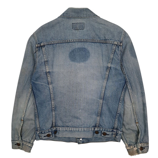 Mens Blue Levis Type 3 Trucker Vintage 1980s 75505  Coat