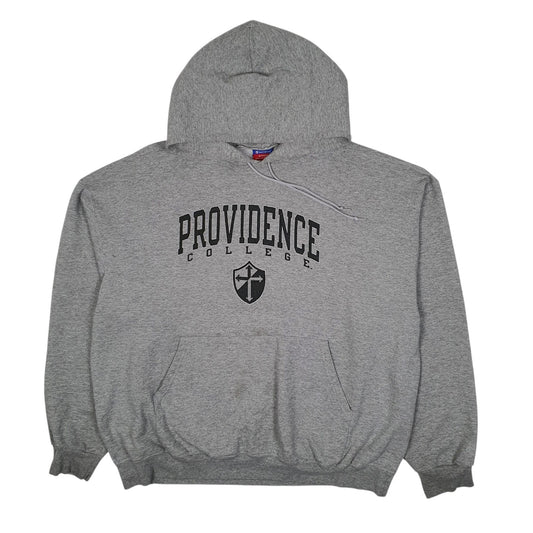 Mens Grey Champion Providence College Hoodie Jumper