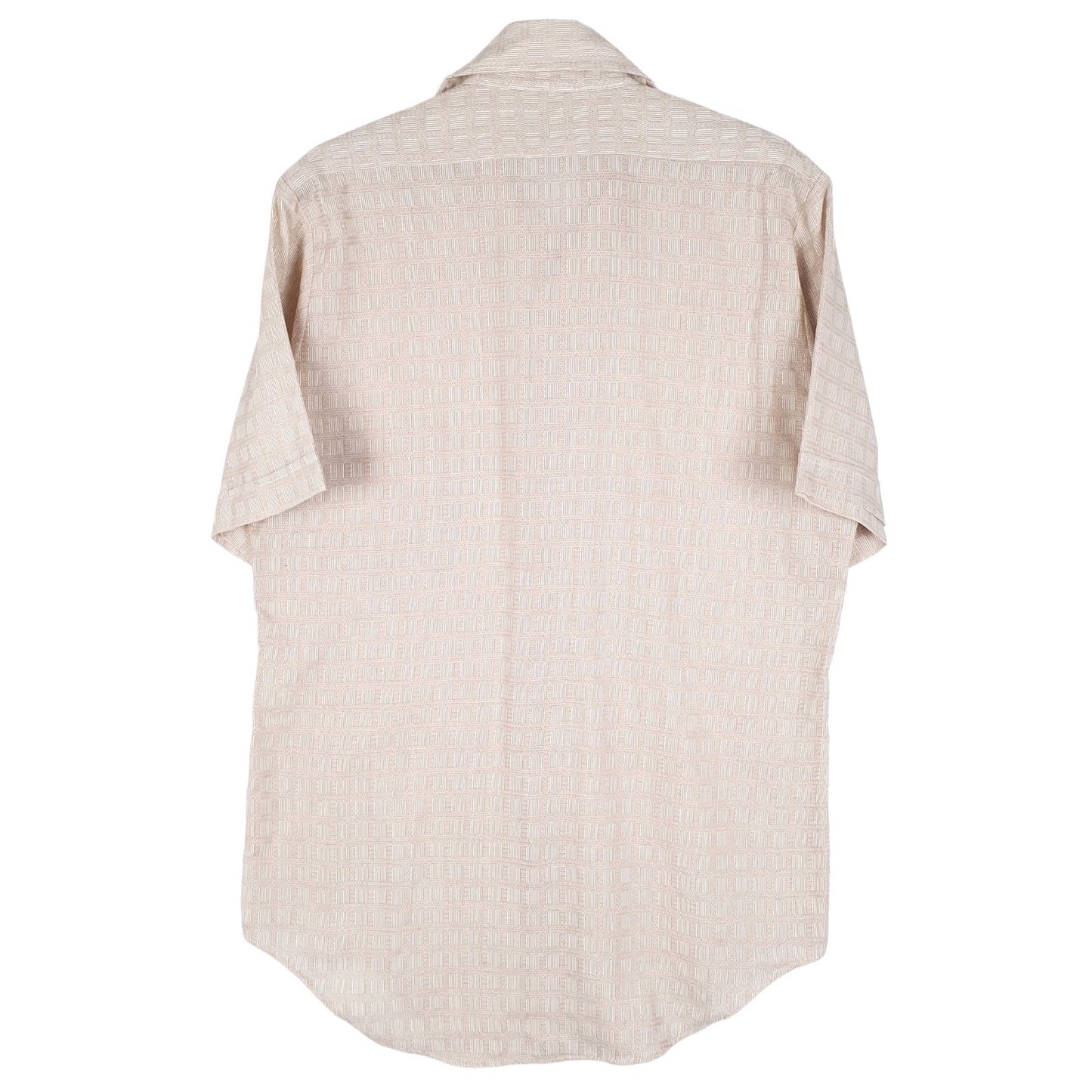 Mens Beige John Remington   Shirt