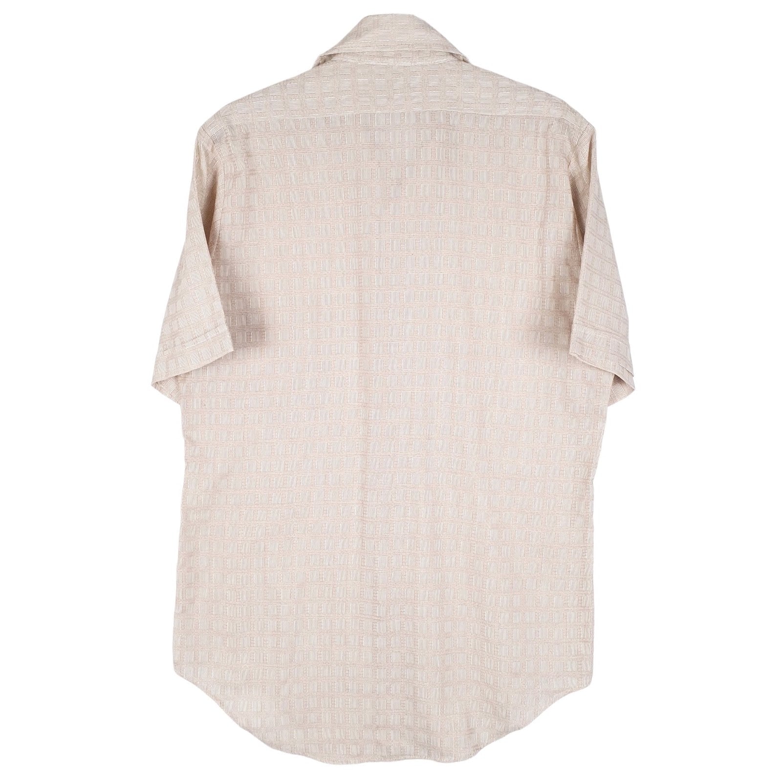 Mens Beige John Remington   Shirt
