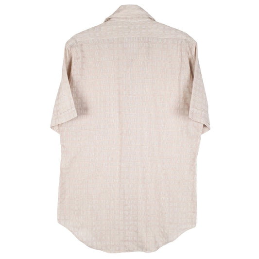 Mens Beige John Remington   Shirt