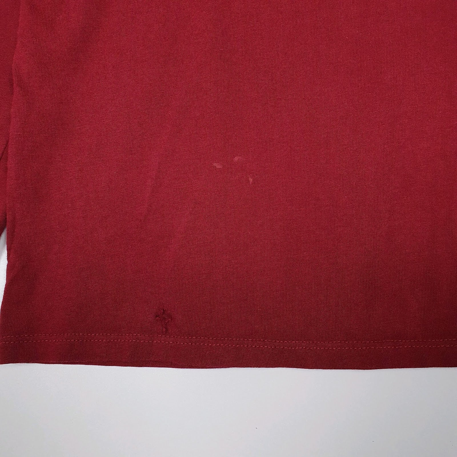 Mens Burgundy Nike   T Shirt