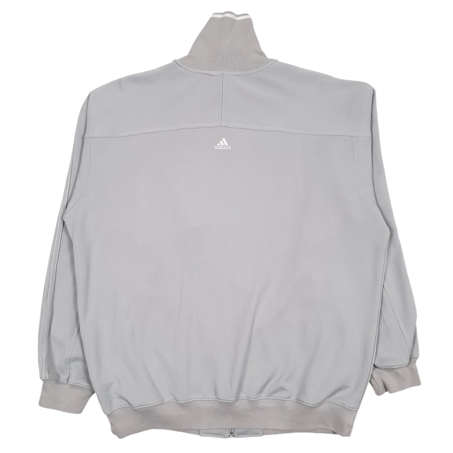 Mens Grey Adidas  Full Zip Jumper
