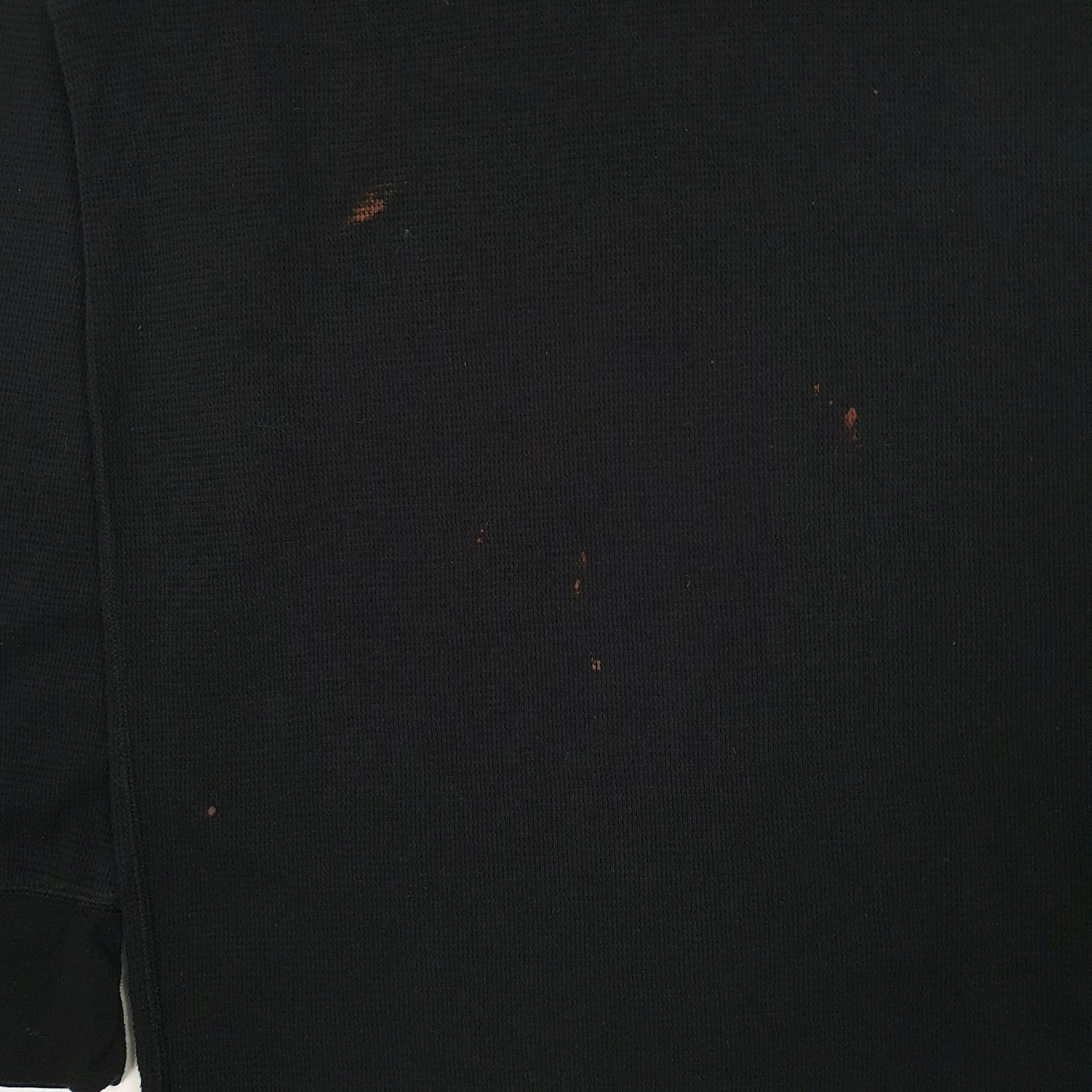 Mens Black Polo Ralph Lauren Thermal Crewneck Jumper