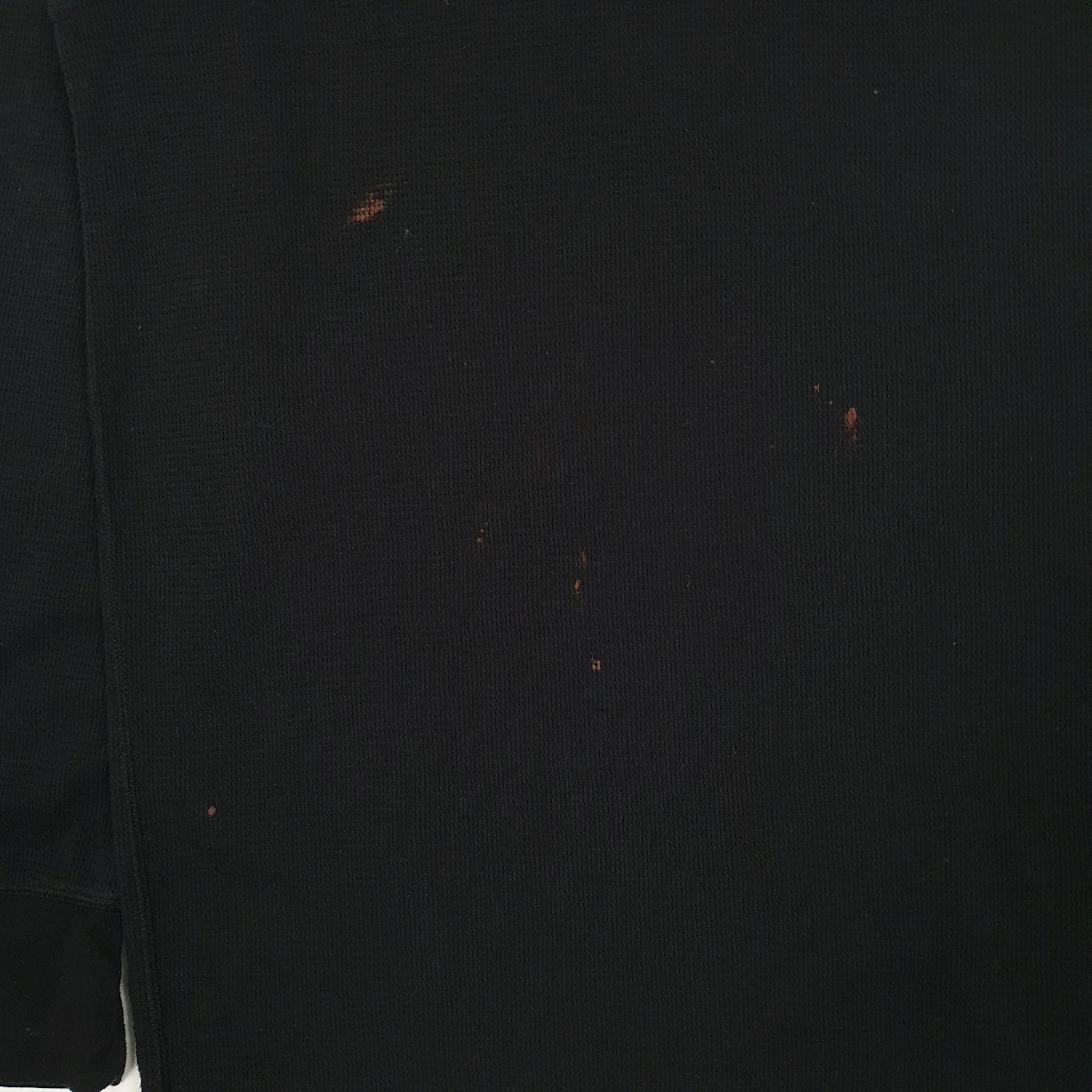 Mens Black Polo Ralph Lauren Thermal Crewneck Jumper