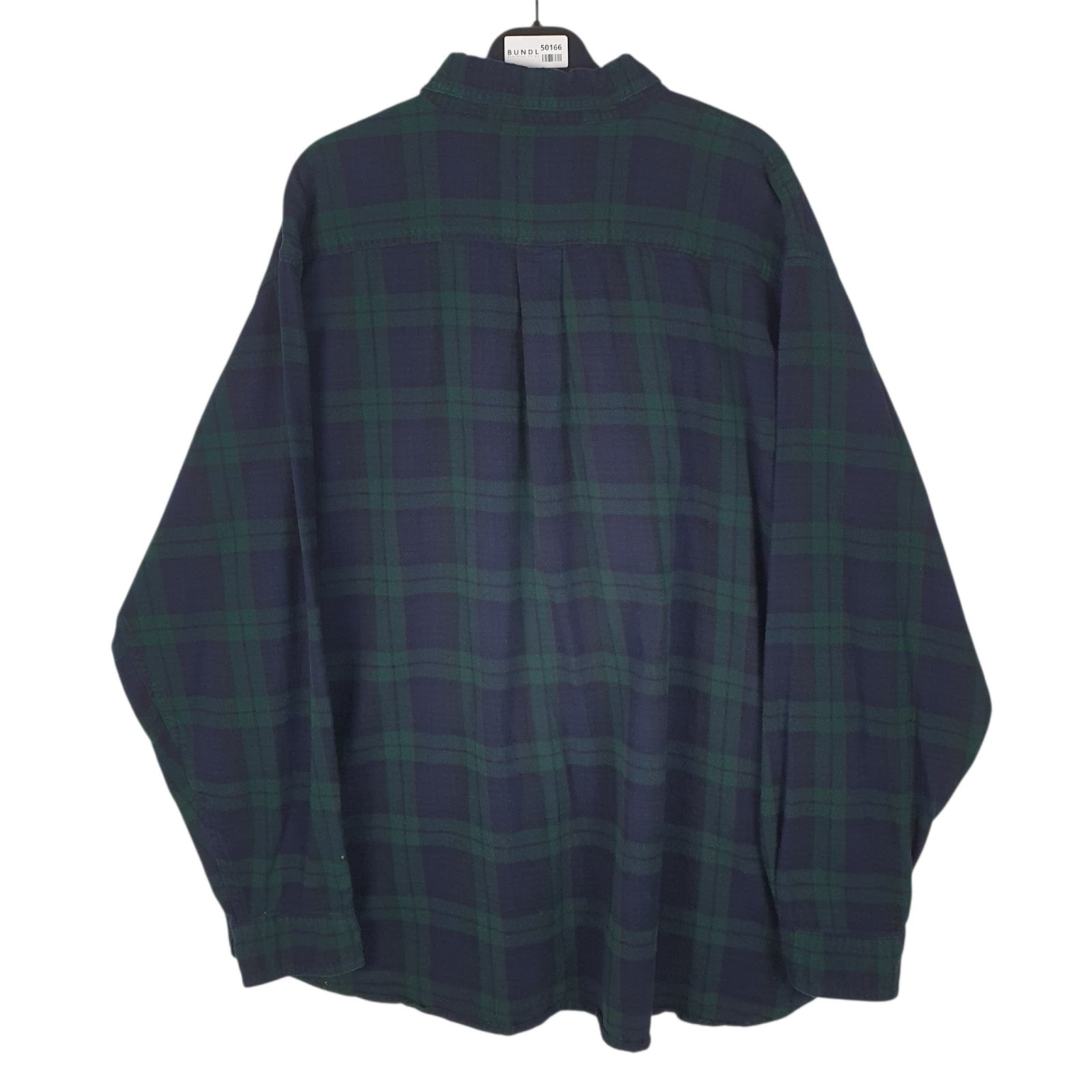 Mens Navy L.L.Bean Flannel  Shirt