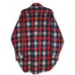 Mens Navy MLC Vintage 90s Plaid Flannel  Shirt