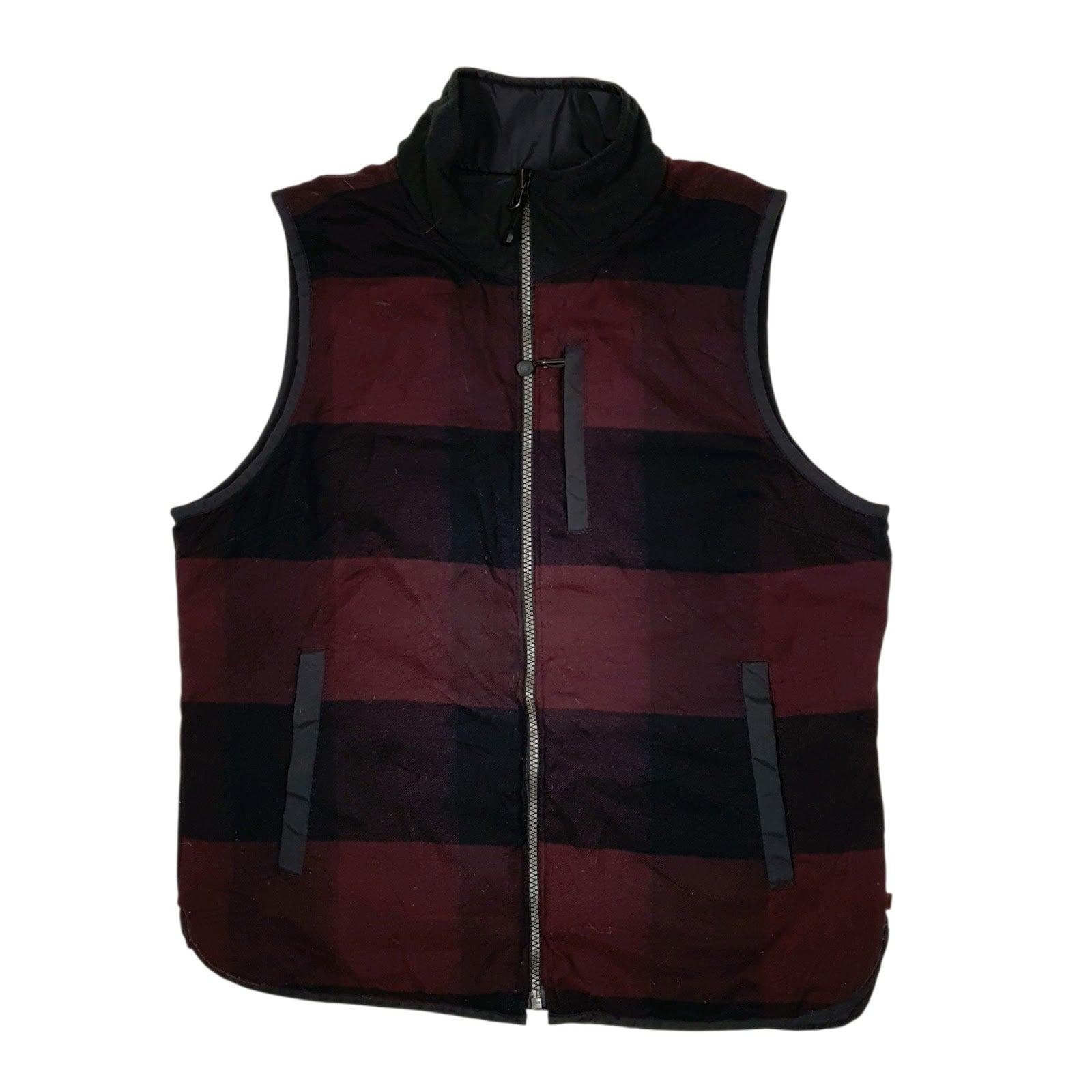 Mens Black Carhartt Reversible Vest Bodywarmer  Coat